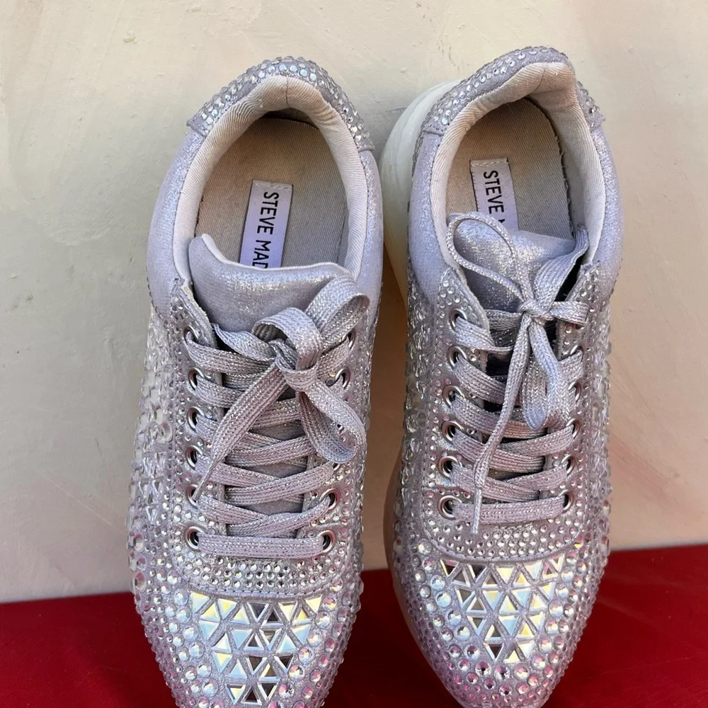 Steve Madden Rhinestone Shoes - Picture 5 of 8